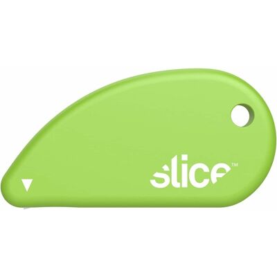 Slice - Ceramic Blade Mini Safety Cutter Microceramic Blade 1.2" Height x 0.2" Width x 2.4" Length - Green Slice - Ceramic Blade Mini Safety Cutter Microceramic Blade 1.2" Height x 0.2" Width x 2.4" Length - Green