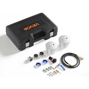 VEVOR - Turbo Boost Leak Tester Kit, Compatible with 3"/3.5"/4" Pipe, 0-150 PSI Valve Gauge & 0-60 PSI Adapter Gauge - Black,Orange VEVOR - Turbo Boost Leak Tester Kit, Compatible with 3"/3.5"/4" Pipe, 0-150 PSI Valve Gauge & 0-60 PSI Adapter Gauge - Black,Orange