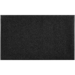 VEVOR - Front Door Mat, 10 x 3ft Commercial Floor Mat for Indoor and Outdoor, Stylish Striped Industrial Carpet with PVC Backing - Black VEVOR - Front Door Mat, 10 x 3ft Commercial Floor Mat for Indoor and Outdoor, Stylish Striped Industrial Carpet with PVC Backing - Black