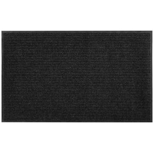 VEVOR - Front Door Mat, 8 x 4 ft Commercial Floor Mat for Indoor and Outdoor, Stylish Striped Industrial Carpet with PVC Backing - Black VEVOR - Front Door Mat, 8 x 4 ft Commercial Floor Mat for Indoor and Outdoor, Stylish Striped Industrial Carpet with PVC Backing - Black