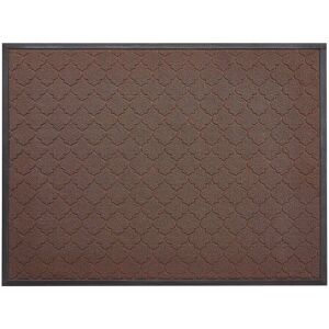 VEVOR - Front Door Mat, 47 x 35 in Commercial Floor Mat for Indoor and Outdoor, Modern Stylish Carpet with TPE Backing - Brown VEVOR - Front Door Mat, 47 x 35 in Commercial Floor Mat for Indoor and Outdoor, Modern Stylish Carpet with TPE Backing - Brown