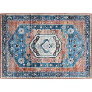 Costway - Area Rug 5' x 7' Distressed Vintage Home Carpet Living Room Bedroom Non-Shedding - Multicolor Costway - Area Rug 5' x 7' Distressed Vintage Home Carpet Living Room Bedroom Non-Shedding - Multicolor