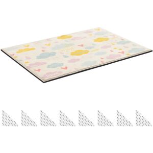 VEVOR - Rug Pad 8 x 5 ft, Non-slip Carpet Area Pad, Rug Mat Padding with Dual Surface Felt Cushion & Rubber Gripper - Light Gray VEVOR - Rug Pad 8 x 5 ft, Non-slip Carpet Area Pad, Rug Mat Padding with Dual Surface Felt Cushion & Rubber Gripper - Light Gray