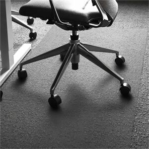 Floortex - Ultimat Polycarbonate Rectangular Chair Mat for Carpets - 60'' x 79'' - Clear Floortex - Ultimat Polycarbonate Rectangular Chair Mat for Carpets - 60'' x 79'' - Clear