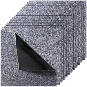 VEVOR - Carpet Tiles 18x18 inch, 10 Pack Peel and Stick Carpet Square Rug, Self Adhesive Commercial Floor Soft Padded - Gray VEVOR - Carpet Tiles 18x18 inch, 10 Pack Peel and Stick Carpet Square Rug, Self Adhesive Commercial Floor Soft Padded - Gray