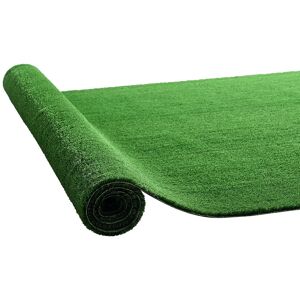 VEVOR - Artificial Grass, 12 x 7 ft Fake Grass Turf Rug, 0.6 in Pile Height Realistic Synthetic Lawn Carpet Roll Mat - Green VEVOR - Artificial Grass, 12 x 7 ft Fake Grass Turf Rug, 0.6 in Pile Height Realistic Synthetic Lawn Carpet Roll Mat - Green