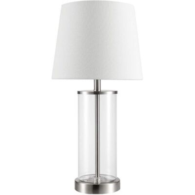 Globe Electric - Maya 21 in. White Table Lamp Globe Electric - Maya 21 in. White Table Lamp