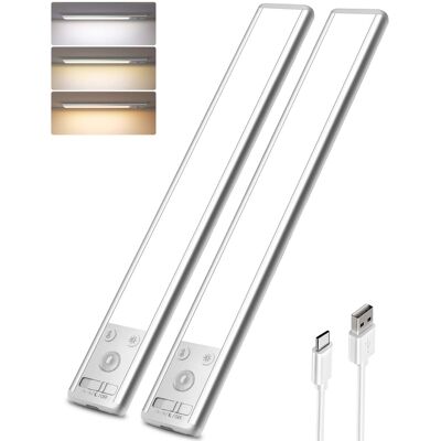 EZVALO - 8 in. Wireless USB Charging Integrated LED Linkable Under Cabinet Light Smart Recessed Lighting-2 Pack - White EZVALO - 8 in. Wireless USB Charging Integrated LED Linkable Under Cabinet Light Smart Recessed Lighting-2 Pack - White