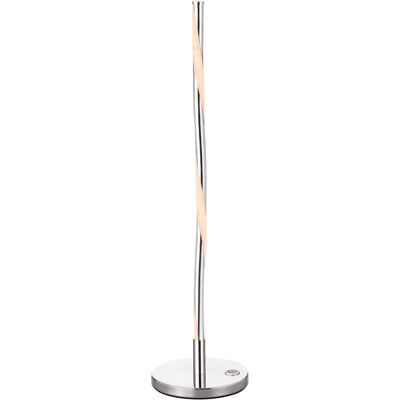 Jonathan Y - Nile 23.5" LED Integrated Table Lamp, Chrome - Silver Jonathan Y - Nile 23.5" LED Integrated Table Lamp, Chrome - Silver