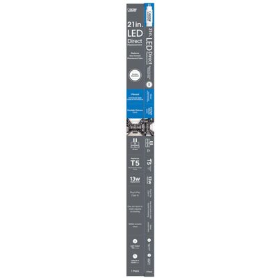 FEIT ELECTRIC - Feit T5 Daylight Deluxe 21 in. Bi-Pin Linear LED Linear Lamp 13 Watt Equivalence 1 pk FEIT ELECTRIC - Feit T5 Daylight Deluxe 21 in. Bi-Pin Linear LED Linear Lamp 13 Watt Equivalence 1 pk
