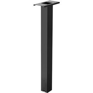 VEVOR - Mailbox Post, 43 x 4 x 4 Inches, Steel In-Ground Mounting Mail Box Stand with Universal Plate Bracket - Black VEVOR - Mailbox Post, 43 x 4 x 4 Inches, Steel In-Ground Mounting Mail Box Stand with Universal Plate Bracket - Black