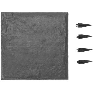 VEVOR - Garden Stepping Stones, 8Pcs 15.5 x 15.5 in, Decorative Stepping Stones with Stakes, Weather-Resistant Plastic Pavers - Gray VEVOR - Garden Stepping Stones, 8Pcs 15.5 x 15.5 in, Decorative Stepping Stones with Stakes, Weather-Resistant Plastic Pavers - Gray