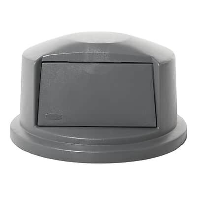 RubberMaid - Brute Dome Indoor Lid Polyethylene, 32 Gal - Gray RubberMaid - Brute Dome Indoor Lid Polyethylene, 32 Gal - Gray
