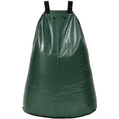 Pure Garden - 20 Gallon Tree Watering Bag Heavy Duty PVC Auto Drip Irrigation for Newly Planted or Growth Deep Root Targeting - Green Pure Garden - 20 Gallon Tree Watering Bag Heavy Duty PVC Auto Drip Irrigation for Newly Planted or Growth Deep Root Targeting - Green