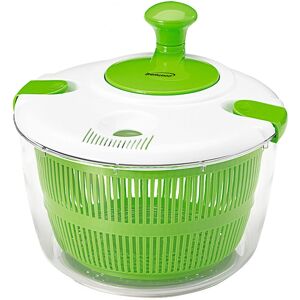Brentwood - 5 Quart Salad Spinner with Serving Bowl - Green Brentwood - 5 Quart Salad Spinner with Serving Bowl - Green