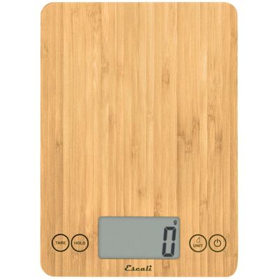 Escali - Arti Kitchen Scale - Bamboo Escali - Arti Kitchen Scale - Bamboo
