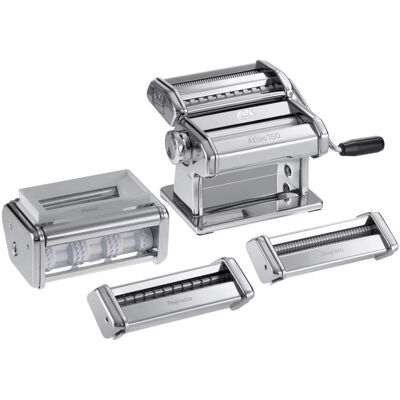 Marcato - Atlas 4-Piece Set Pasta Set, Includes Atlas 150, Ravioli, Spaghetti, Reginette Marcato - Atlas 4-Piece Set Pasta Set, Includes Atlas 150, Ravioli, Spaghetti, Reginette