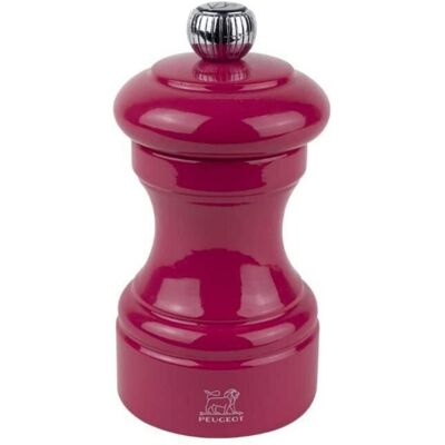 Peugeot - Bistro 4-Inch Manual Pepper Mill, Adjustable Coarseness, Stainless Steel - Candy Pink Peugeot - Bistro 4-Inch Manual Pepper Mill, Adjustable Coarseness, Stainless Steel - Candy Pink