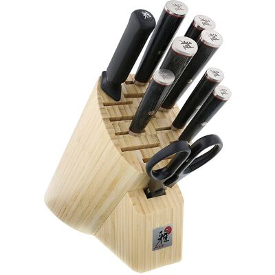 Miyabi - Kaizen 10-pc Knife Block Set - Brown Miyabi - Kaizen 10-pc Knife Block Set - Brown