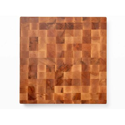 John Boos - Small Maple Wood End Grain Cutting Board for Kitchen 18" x 18" x 2.25" - NATURAL John Boos - Small Maple Wood End Grain Cutting Board for Kitchen 18" x 18" x 2.25" - NATURAL