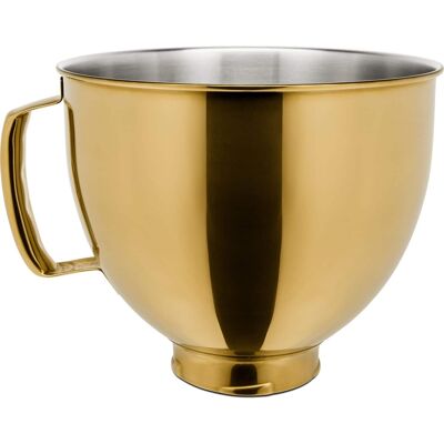 KitchenAid - 5-Quart Tilt-Head Metallic Finish Stainless Steel Bowl - Radiant Gold KitchenAid - 5-Quart Tilt-Head Metallic Finish Stainless Steel Bowl - Radiant Gold