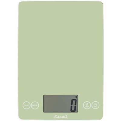 Escali - Arti Classic Glass Digital Scale, Green - Classic Green Escali - Arti Classic Glass Digital Scale, Green - Classic Green