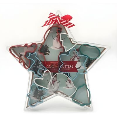 Kitcheniva - Stainless Steel Christmas Cookie Cutter Set 10 Pcs Kitcheniva - Stainless Steel Christmas Cookie Cutter Set 10 Pcs