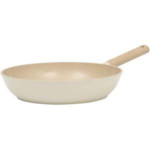Gibson - Elite Folkstone 12 Inch Ceramic Nonstick Cast Aluminum Frypan - Beige Gibson - Elite Folkstone 12 Inch Ceramic Nonstick Cast Aluminum Frypan - Beige