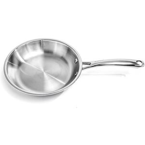 BergHOFF - Professional Tri-Ply 18/10 Stainless Steel 8'' Fry Pan - Silver BergHOFF - Professional Tri-Ply 18/10 Stainless Steel 8'' Fry Pan - Silver
