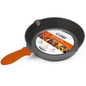 Commercial Chef - 8 Inch Skillet - Black Commercial Chef - 8 Inch Skillet - Black