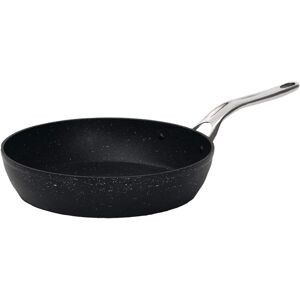 THE ROCK by Starfrit - Fry Pan 10" Stainless Steel Handle - Black THE ROCK by Starfrit - Fry Pan 10" Stainless Steel Handle - Black