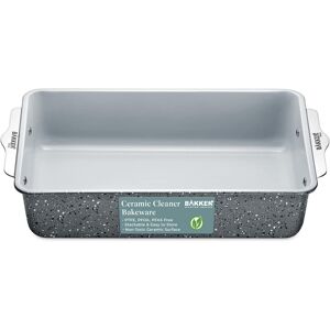 Bakken- Swiss - Ceramic Nonstick Roaster Pan – Aluminized Steel, PFOA & PFAS Free, Non-Toxic, Heavy-Duty Bakeware - Marble Bakken- Swiss - Ceramic Nonstick Roaster Pan – Aluminized Steel, PFOA & PFAS Free, Non-Toxic, Heavy-Duty Bakeware - Marble
