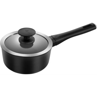 ZWILLING - Madura Plus Forged 1.5-qt Aluminum Nonstick Saucepan with Lid - Black ZWILLING - Madura Plus Forged 1.5-qt Aluminum Nonstick Saucepan with Lid - Black