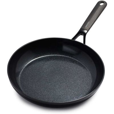 GreenPan - SmartShape Healthy Ceramic Nonstick Hard Anodized 11-Inch Fry Pan - Black GreenPan - SmartShape Healthy Ceramic Nonstick Hard Anodized 11-Inch Fry Pan - Black