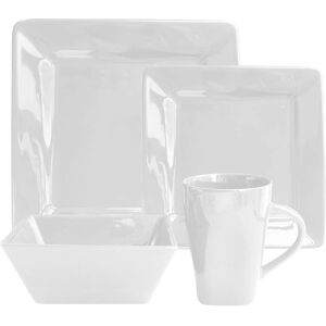 American Atelier - Kingsley 16-Piece Dinner Set - White American Atelier - Kingsley 16-Piece Dinner Set - White