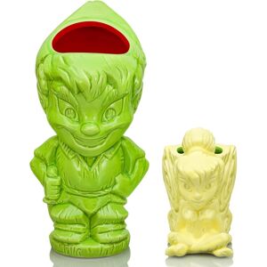 Geeki Tikis Disney Peter Pan and Tinker Bell Mug Set - Green Geeki Tikis Disney Peter Pan and Tinker Bell Mug Set - Green