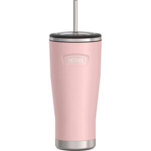 Thermos - 24 oz. Icon Cold Tumbler w/ Straw - Sunset Pink Thermos - 24 oz. Icon Cold Tumbler w/ Straw - Sunset Pink
