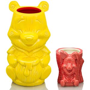 Geeki Tikis Disney Winnie The Pooh and Piglet Mug Set - Yellow Geeki Tikis Disney Winnie The Pooh and Piglet Mug Set - Yellow