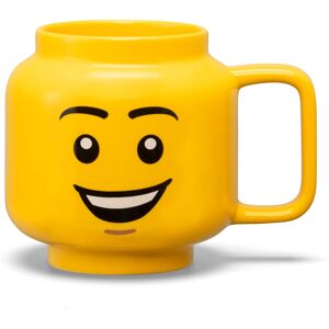 Room Copenhagen - LEGO: Classic Minifigures Happy Boy Ceramic Mug, 17.9oz - Yellow Room Copenhagen - LEGO: Classic Minifigures Happy Boy Ceramic Mug, 17.9oz - Yellow