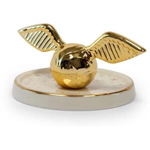 Ukonic - Harry Potter Golden Snitch Ceramic Trinket Tray 4 Inches - Gold Ukonic - Harry Potter Golden Snitch Ceramic Trinket Tray 4 Inches - Gold