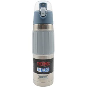Thermos - 18 oz. Vacuum Insulated Stainless Steel Water Bottle - Silver/ - Gray Thermos - 18 oz. Vacuum Insulated Stainless Steel Water Bottle - Silver/ - Gray
