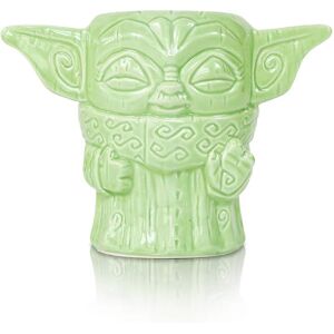 ThinkGeek - Geeki Tikis The Child "Baby Yoda" Force Pose Mug Star Wars: The Mandalorian 16 Ounces - Green ThinkGeek - Geeki Tikis The Child "Baby Yoda" Force Pose Mug Star Wars: The Mandalorian 16 Ounces - Green