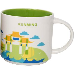 Starbucks - You Are Here Series Kunming Ceramic Mug, 14 Oz - Green Starbucks - You Are Here Series Kunming Ceramic Mug, 14 Oz - Green