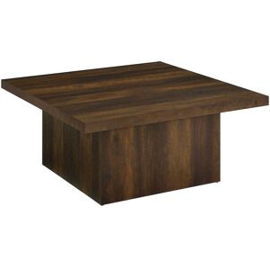 Coaster Co. of America - Devar Square Engineered Wood Cocktail Coffee Table - Dark Pine Coaster Co. of America - Devar Square Engineered Wood Cocktail Coffee Table - Dark Pine