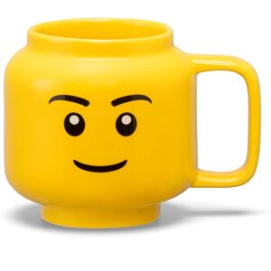 Room Copenhagen - LEGO: Classic Minifigures Boy Ceramic Mug, 17.9 oz - Yellow Room Copenhagen - LEGO: Classic Minifigures Boy Ceramic Mug, 17.9 oz - Yellow