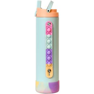 Elemental - Iconic Pop Stainless Steel Fidget Water Bottle 20 Oz Flip-Open Sports Cap - Mint Sorbet Elemental - Iconic Pop Stainless Steel Fidget Water Bottle 20 Oz Flip-Open Sports Cap - Mint Sorbet