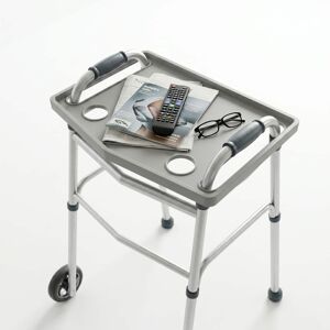 Bluestone - Walker Tray Table with Cup Holders - Gray Bluestone - Walker Tray Table with Cup Holders - Gray