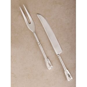 GAURI KOHLI - Bolivia Carving Set - Shiny steel GAURI KOHLI - Bolivia Carving Set - Shiny steel