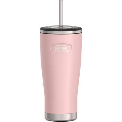 Thermos - 24 oz. Icon Cold Tumbler w/ Straw - Sunset Pink Thermos - 24 oz. Icon Cold Tumbler w/ Straw - Sunset Pink