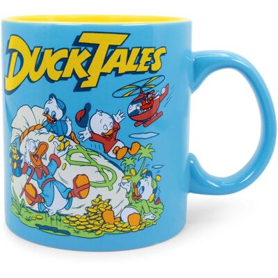 Disney - DuckTales Money Bags Ceramic Mug Holds 20 Ounces - Blue Disney - DuckTales Money Bags Ceramic Mug Holds 20 Ounces - Blue